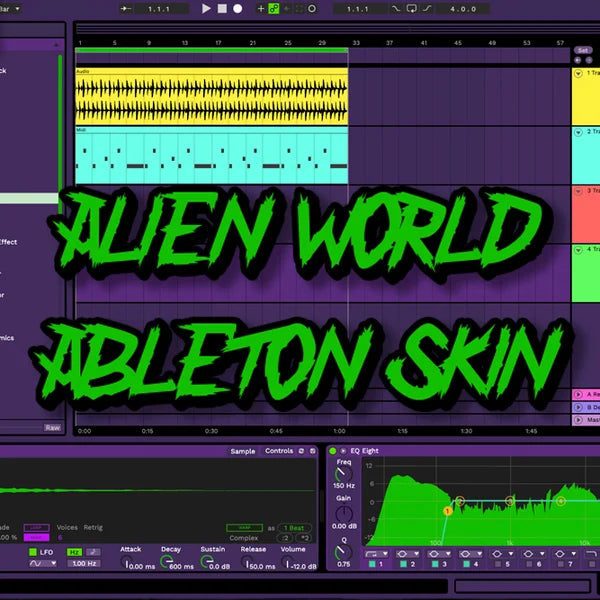 Alien World - Ableton Live Skin