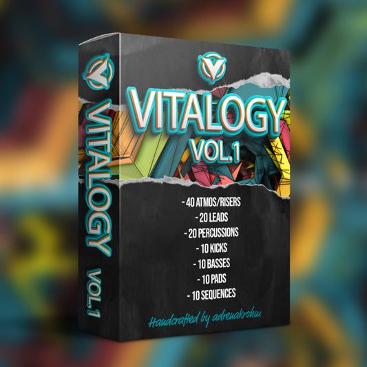 Vitalogy Vol 1 (120 psychedelic sounds for Vital)